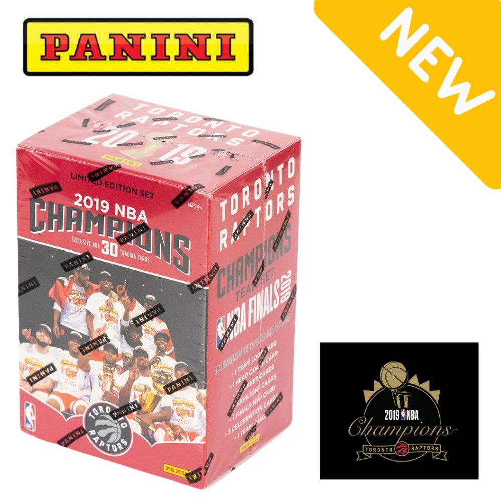 2019 Panini Toronto Raptors Championship Box Set - Wrapped